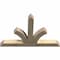 Ekena Millwork Richland Rough Sawn Timber Gable Bracket, Douglas Fir, 72"W x 48"H x 6"D x 6"F, 16/12 Pitch GBW072X48X0606RIC00RDF - alternate 4